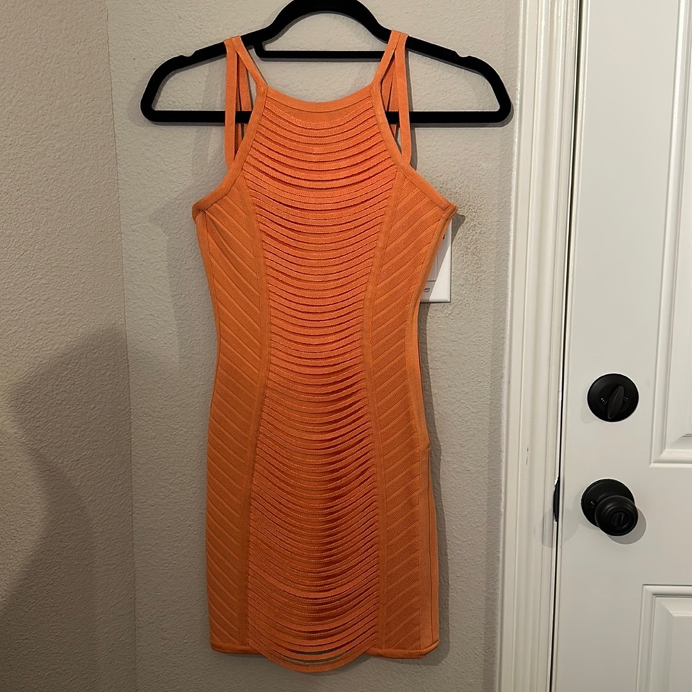 STRETTA BANDAGE BODYCON DRESS